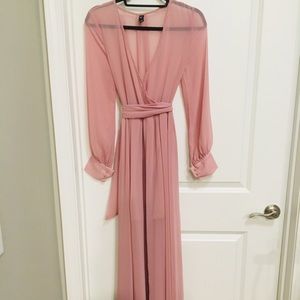 Maxi Sheer Top Dress